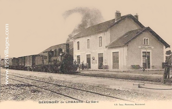 Carte postale de Beaumont-de-Lomagne