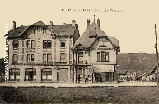 Carte postale de Sochaux