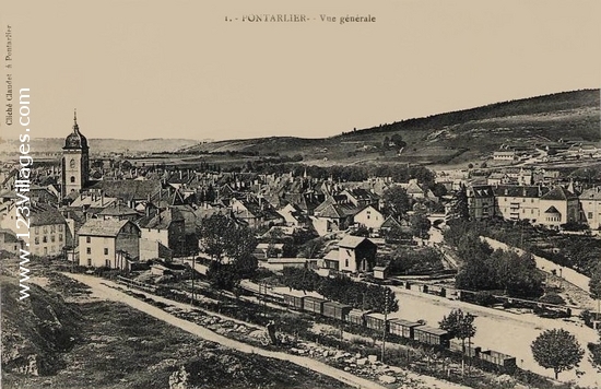 Carte postale de Pontarlier