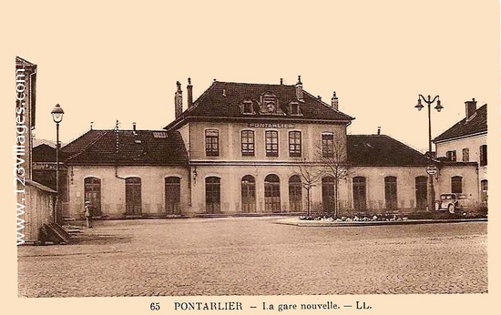 Carte postale de Pontarlier