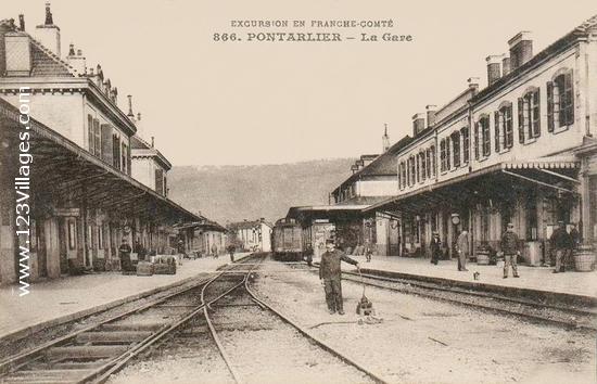 Carte postale de Pontarlier