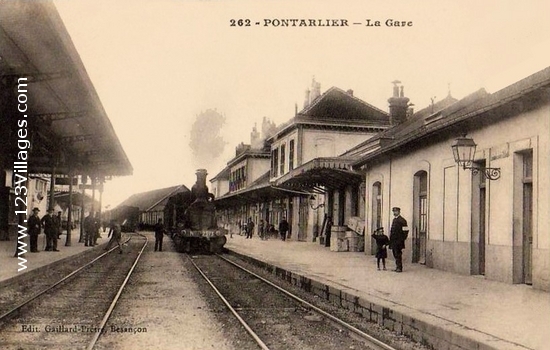 Carte postale de Pontarlier