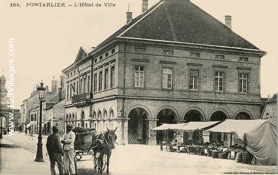 Carte postale de Pontarlier