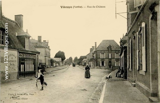 Carte postale de Vibraye