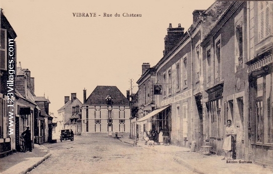 Carte postale de Vibraye