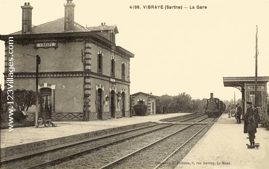 Carte postale de Vibraye