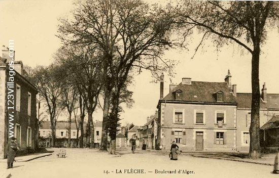 Carte postale de La Flèche