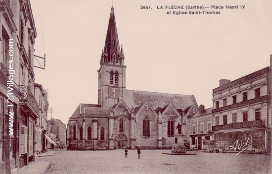 Carte postale de La Flèche