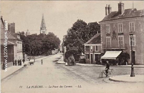 Carte postale de La Flèche