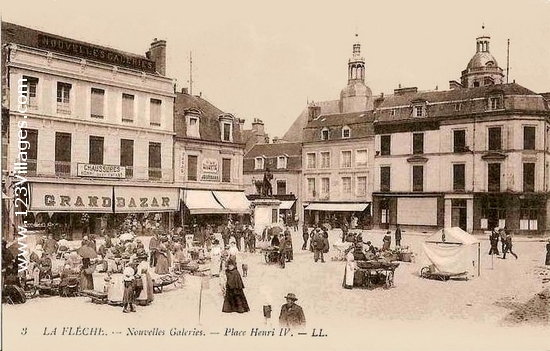 Carte postale de La Flèche