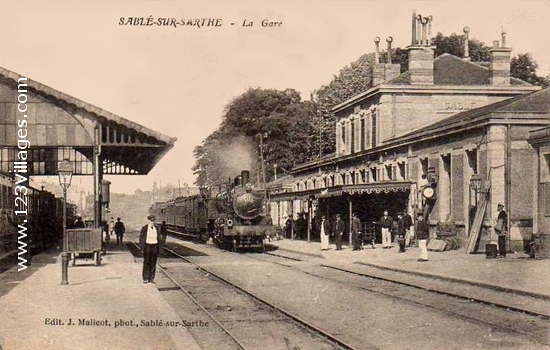 Carte postale de Sablé-sur-Sarthe