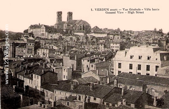 Carte postale de Verdun