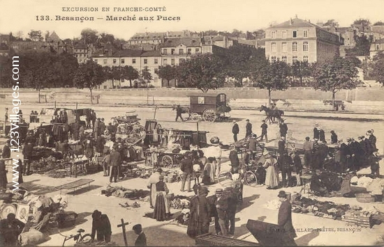 Carte postale de Besançon