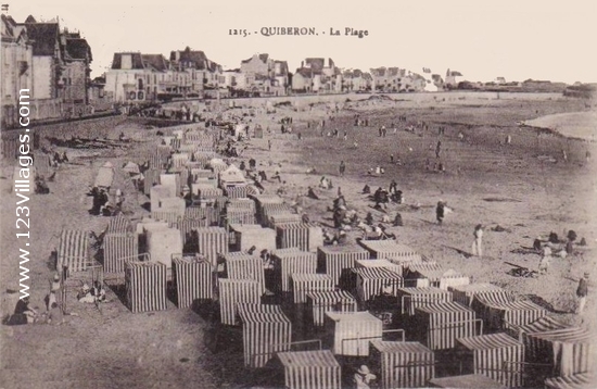 Carte postale de Quiberon