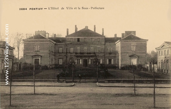 Carte postale de Pontivy