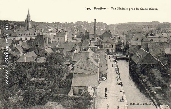 Carte postale de Pontivy