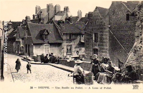 Carte postale de Dieppe