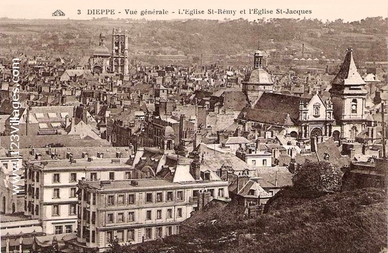 Carte postale de Dieppe