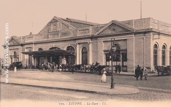 Carte postale de Dieppe