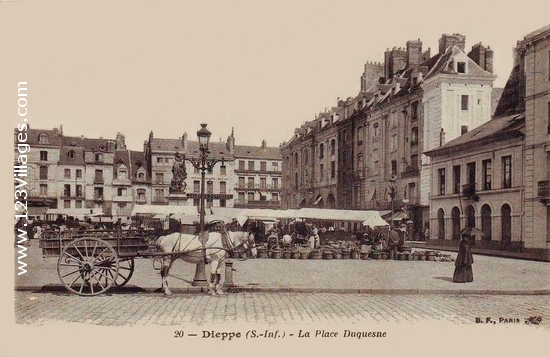 Carte postale de Dieppe