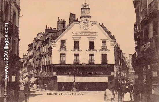 Carte postale de Dieppe