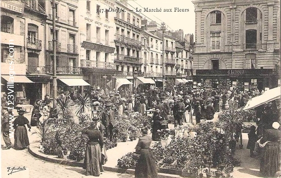 Carte postale de Dieppe