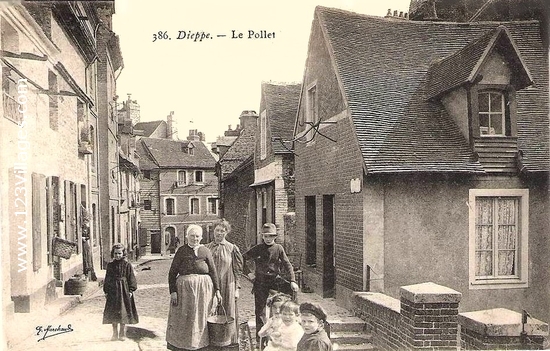 Carte postale de Dieppe