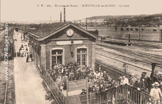 Carte postale de Sotteville-lès-Rouen