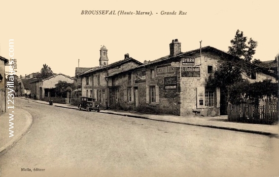 Carte postale de Brousseval