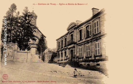 Carte postale de Brousseval