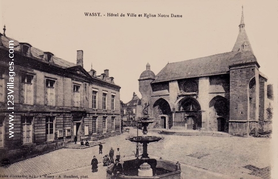 Carte postale de Wassy