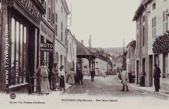 Carte postale de Poissons