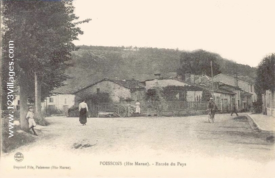 Carte postale de Poissons