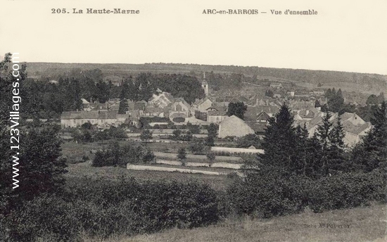 Carte postale de Arc-en-Barrois