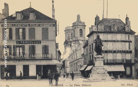 Carte postale de Langres