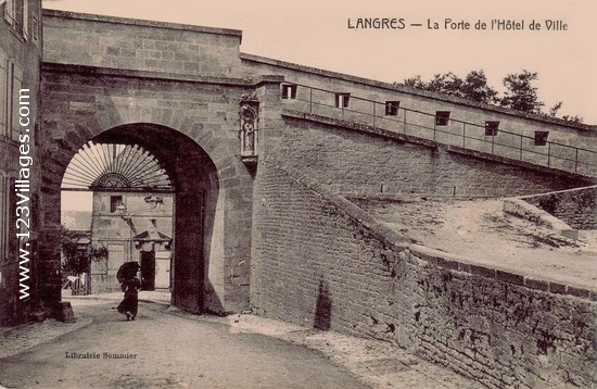 Carte postale de Langres