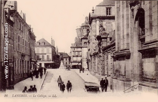 Carte postale de Langres