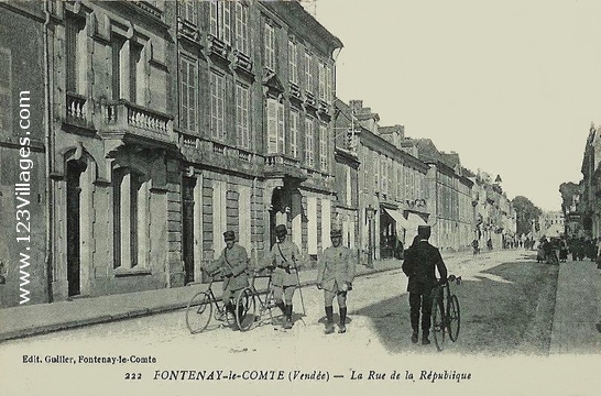 Carte postale de Fontenay-le-Comte