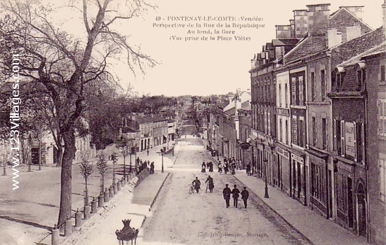 Carte postale de Fontenay-le-Comte