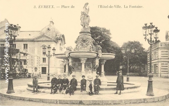 Carte postale de Evreux