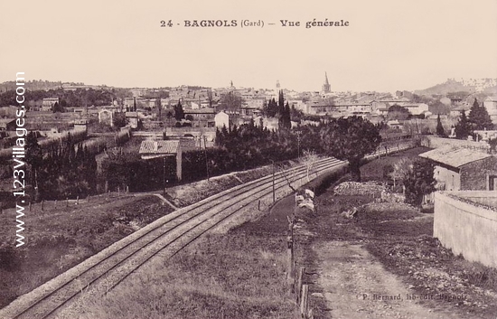 Carte postale de Bagnols-sur-Cèze