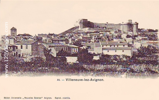 Carte postale de Villeneuve-lès-Avignon