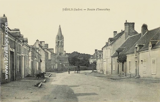 Carte postale de Déols