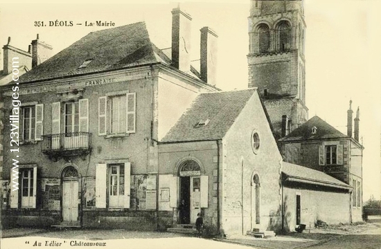 Carte postale de Déols