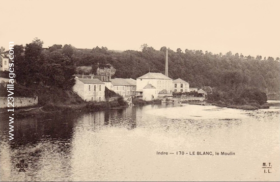 Carte postale de Le Blanc