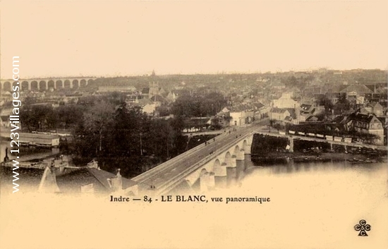 Carte postale de Le Blanc