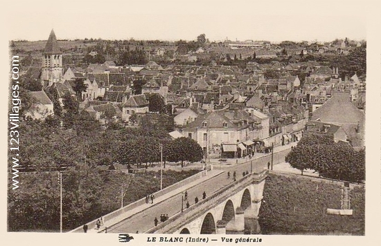 Carte postale de Le Blanc