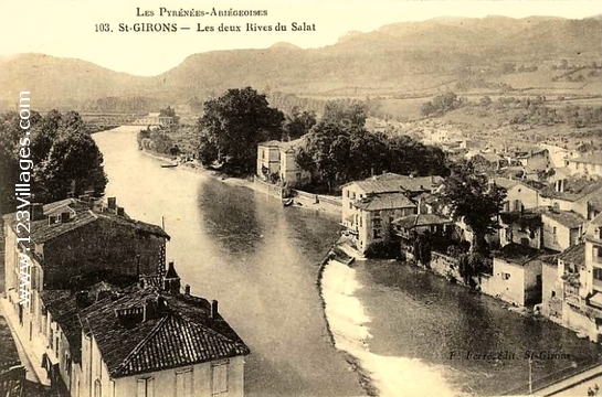 Carte postale de Saint-Girons