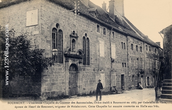 Carte postale de Bourmont