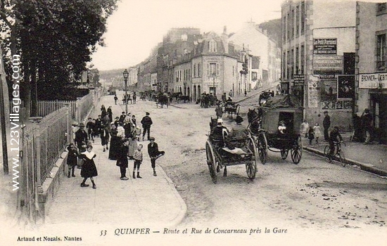 Carte postale de Quimper